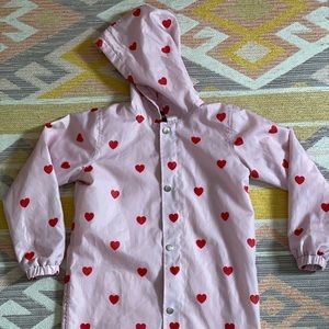 Huge Loves Tiki ❤️ rain coat